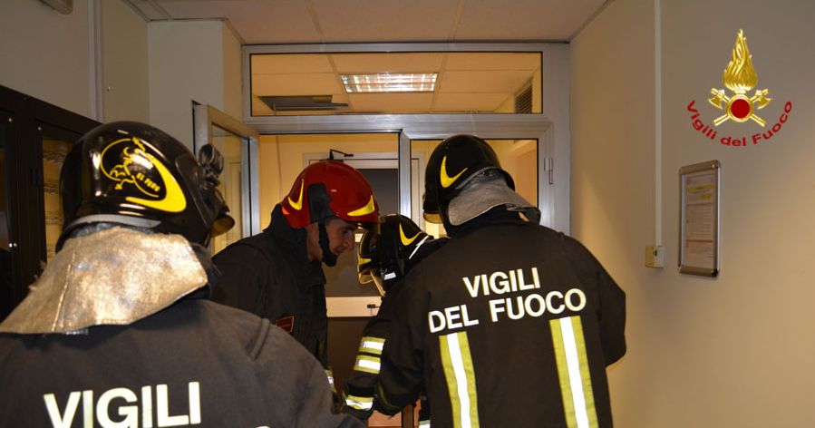 Padova, prove di evacuazione dall'Enav di Abano Terme