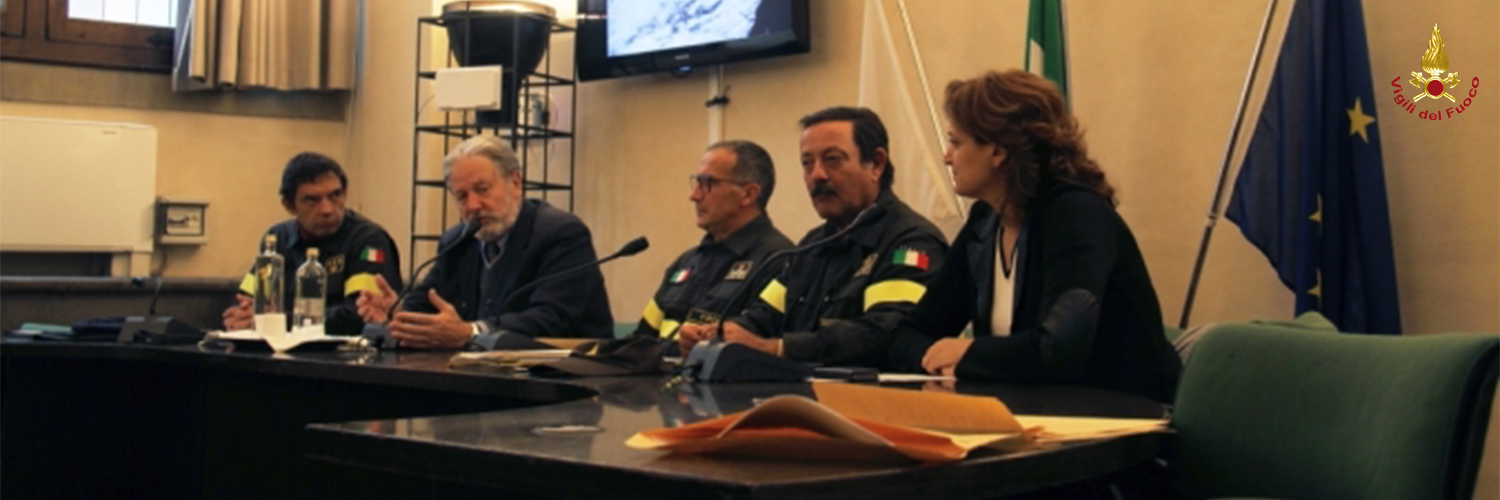 Un momento della conferenza stampa