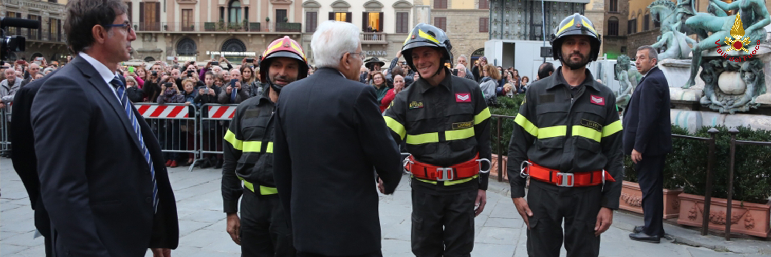 Firenze, celebrato alla presenza del Presidente della Repubblica il 50° anniversario dell'alluvione