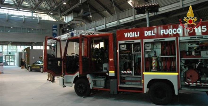 Pordenone, i Vigili del Fuoco hanno partecipato all'evento "Punto Incontro 2016"