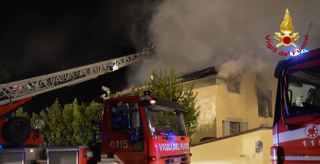 Bologna, incendio in abitazione nel comune di San Lazzaro di Savena