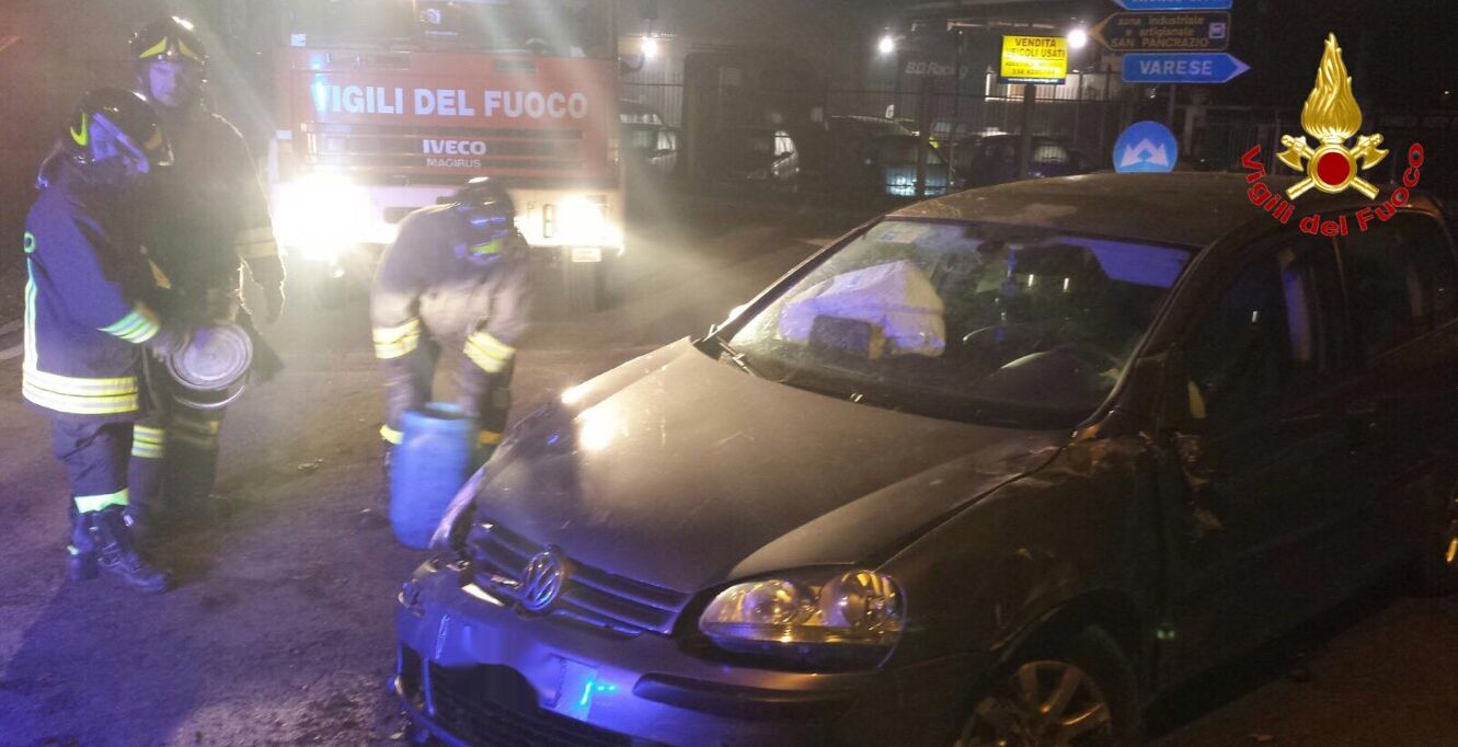 Varese, incidente stradale nel comune di Crosio della Valle