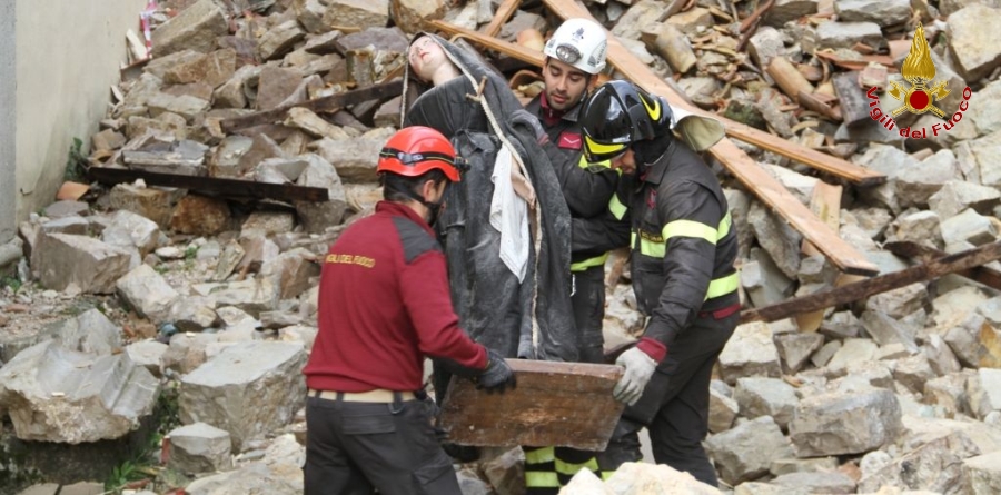 Macerata, recupero beni sacri nella chiesa di Castelsantangelo