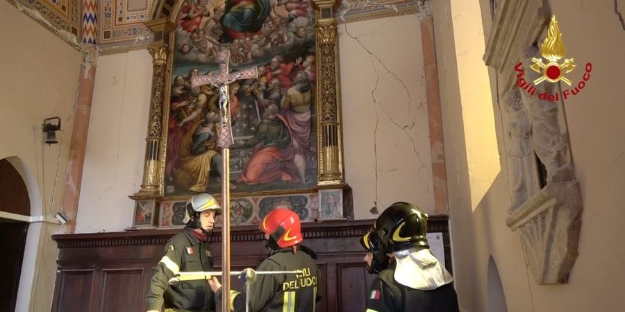 Macerata, recupero di opere sacre ad Ussita