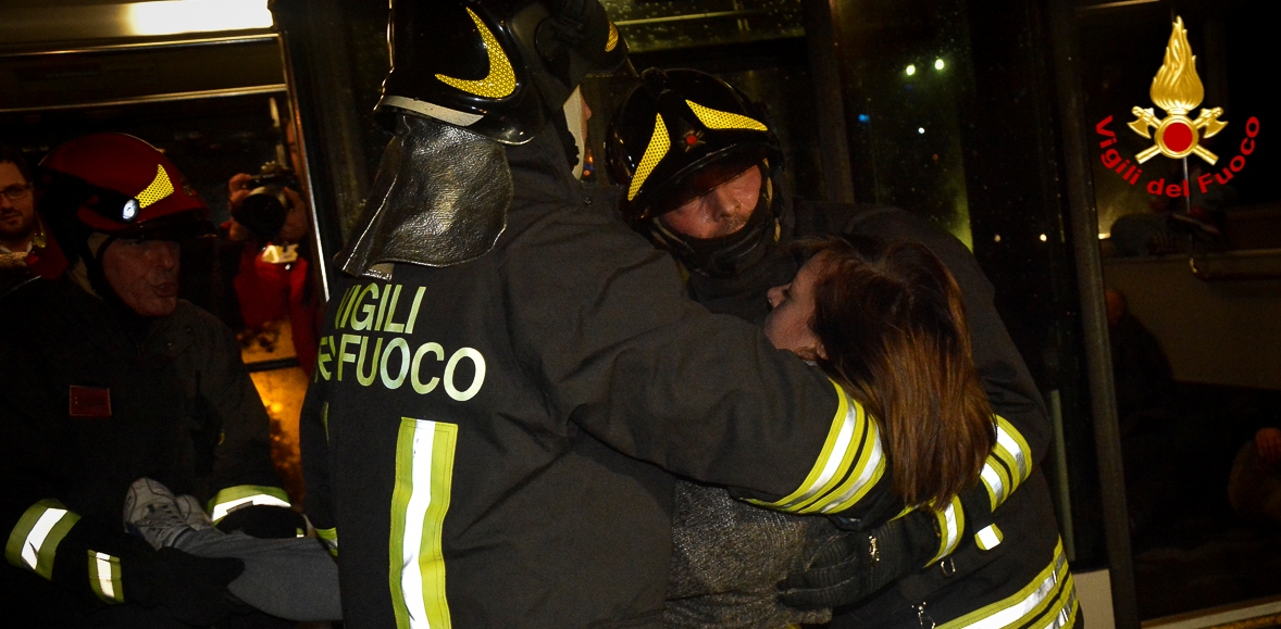 Bologna, esercitazione nell'aeroporto Marconi