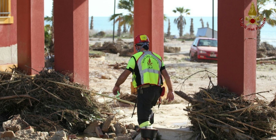 Agrigento, proseguono le ricerche dell'anziano disperso nelle campagne di Sciacca a causa maltempo