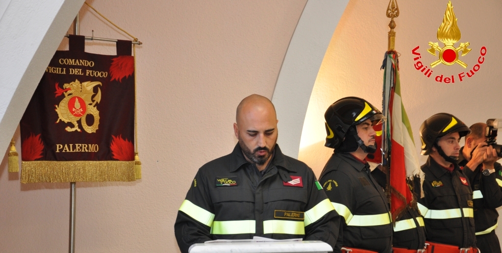 Palermo, festeggiamenti in onore di Santa Barbara, patrona dei Vigili del fuoco