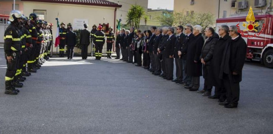 Catanzaro, festeggiamenti in onore di Santa Barbara patrona dei Vigili del fuoco