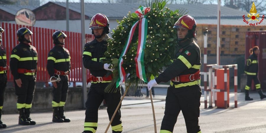 Potenza, festeggiamenti in onore di Santa Barbara, patrona dei Vigili del fuoco