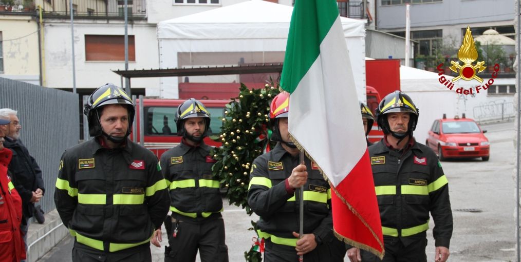 Ancona, festeggiamenti in onore di Santa Barbara patrona dei Vigili del fuoco