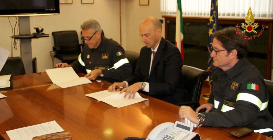 Roma, firmato un accordo tra il Comando dei Vigili del fuoco e la società Aeroporti