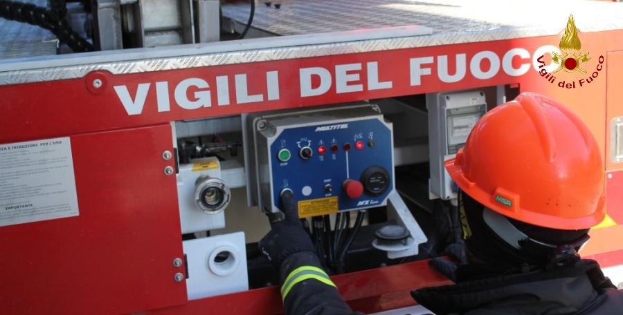 Macerata, proseguono i lavori di messa in sicurezza abitazione privata a Visso