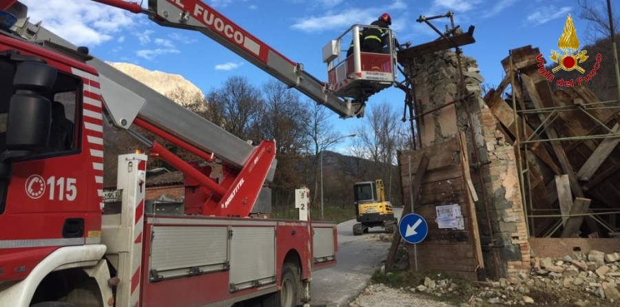 Ascoli Piceno, messa in sicurezza della strada provinciale "SP 89" Valfluvione