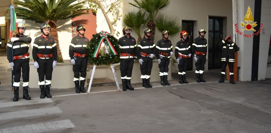 Lecce, festeggiamenti in onore di Santa Barbara patrona dei Vigili del fuoco