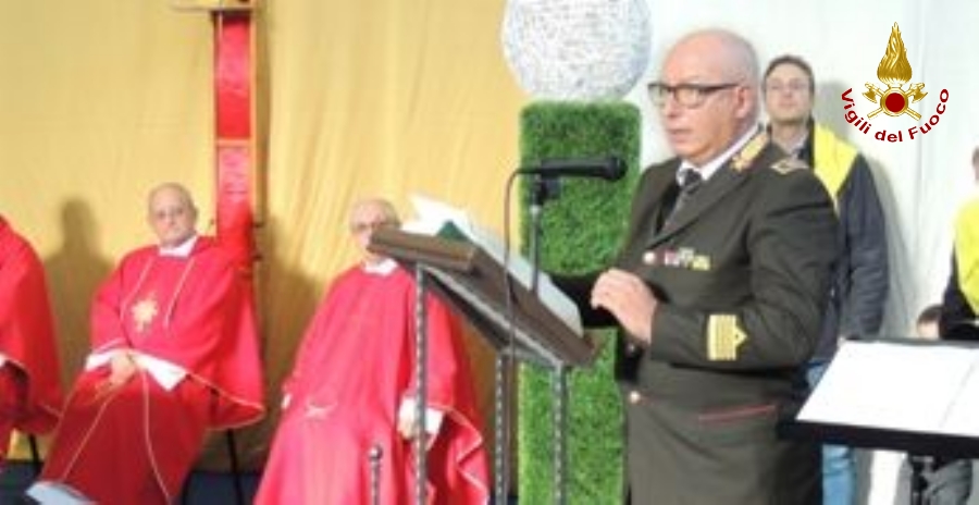 Benevento, festeggiamenti in onore di Santa Barbara patrona dei Vigili del fuoco