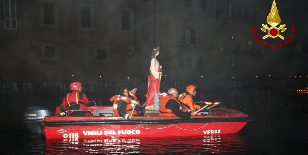 Rieti, festeggiamenti in onore di Santa Barbara patrona dei Vigili del fuoco