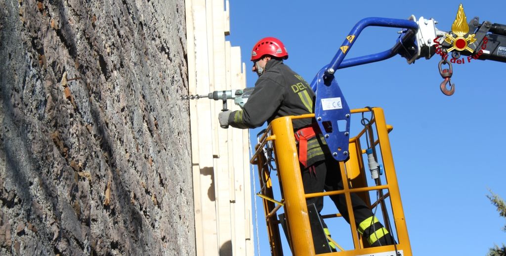 Macerata, ultimato il cerchiaggio della Chiesa di San Paolo nel comune di Fiastra