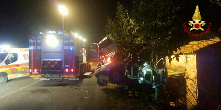 Firenze, incidente stradale nel comune di Montespertoli