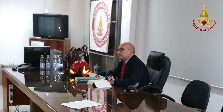 Oristano, visita al Comando del Procuratore della Repubblica, Ezio Domenico Basso