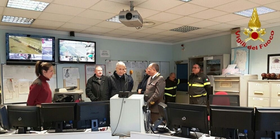Brescia, visita di S.E. Mons. Luciano Monari al Comando per lo scambio di auguri di Buon Natale