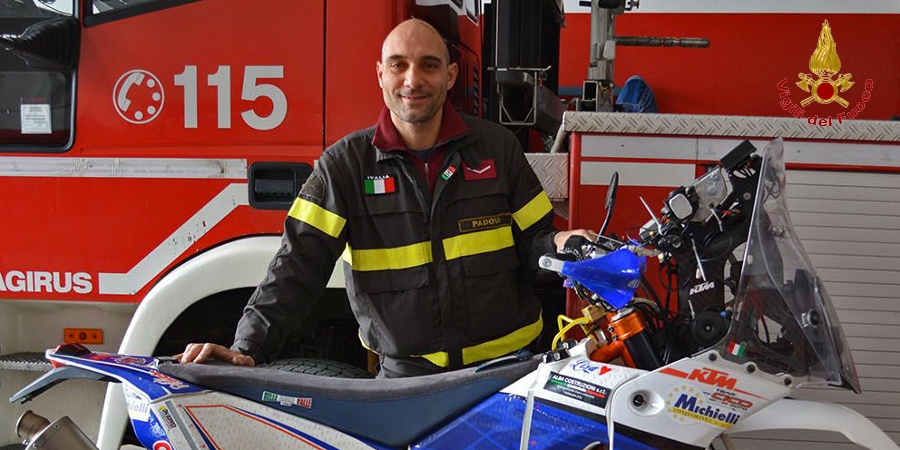 Padova, il Vigile Matteo Olivetto in partenza per la DAKAR 2017