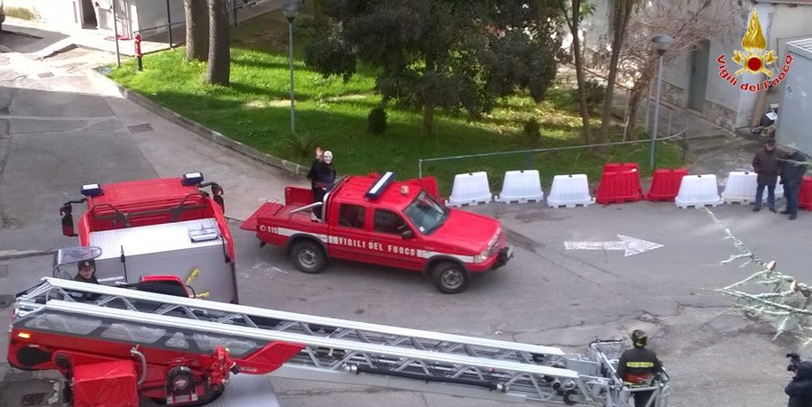 Vibo Valentia, la Befana dei Vigili del Fuoco