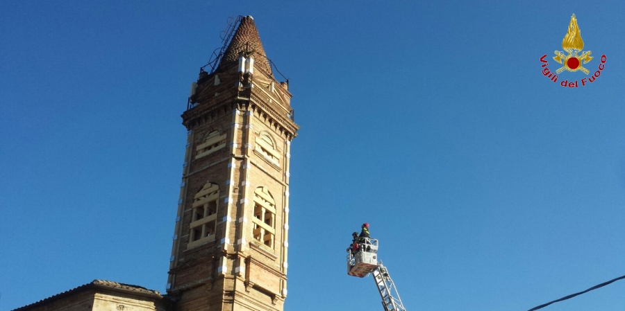 Ascoli Piceno, messa in sicurezza della chiesa del Santo Rosario a Porto San Giorgio