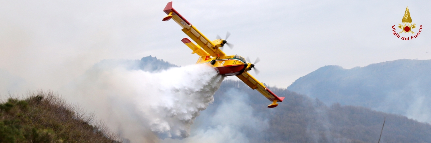 Liguria, incendi boschivi nelle province di Genova, Imperia e Savona