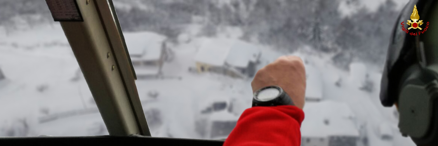 L'Aquila, evacuazione aerea della frazione di Ortolano