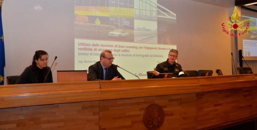 Roma, seminario sull'uso della termografia presso l'Istituto Superiore Antincendi