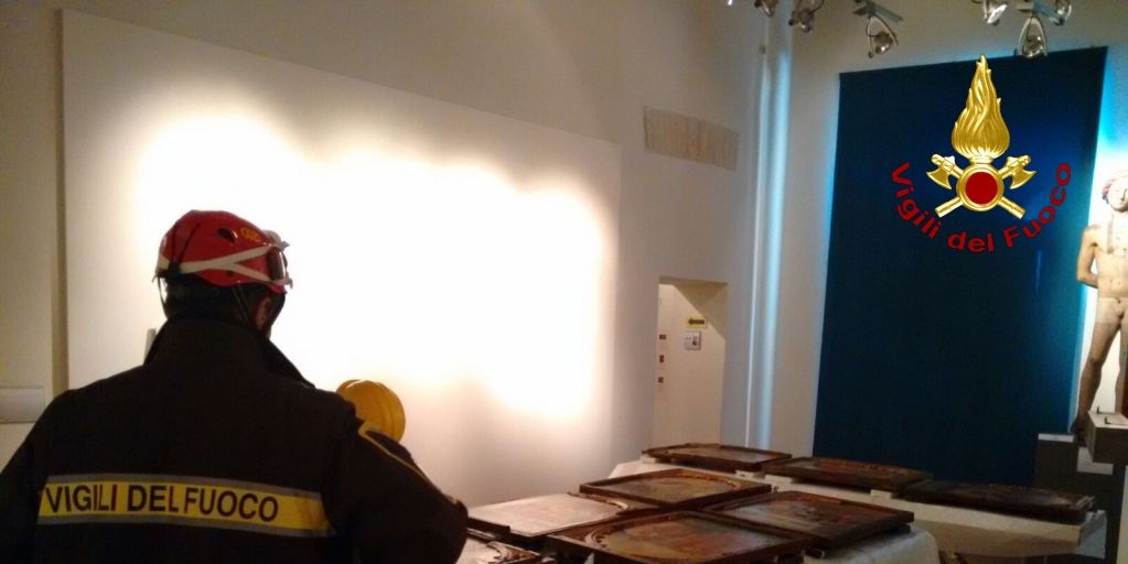 Ascoli Piceno-Fermo, recupero opere d'arte dal Palazzo dei Priori