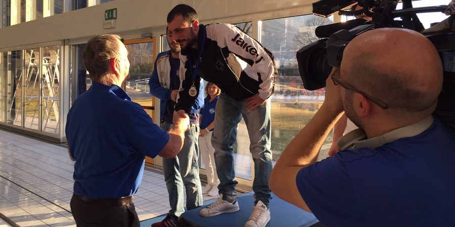 Premiazione della gara