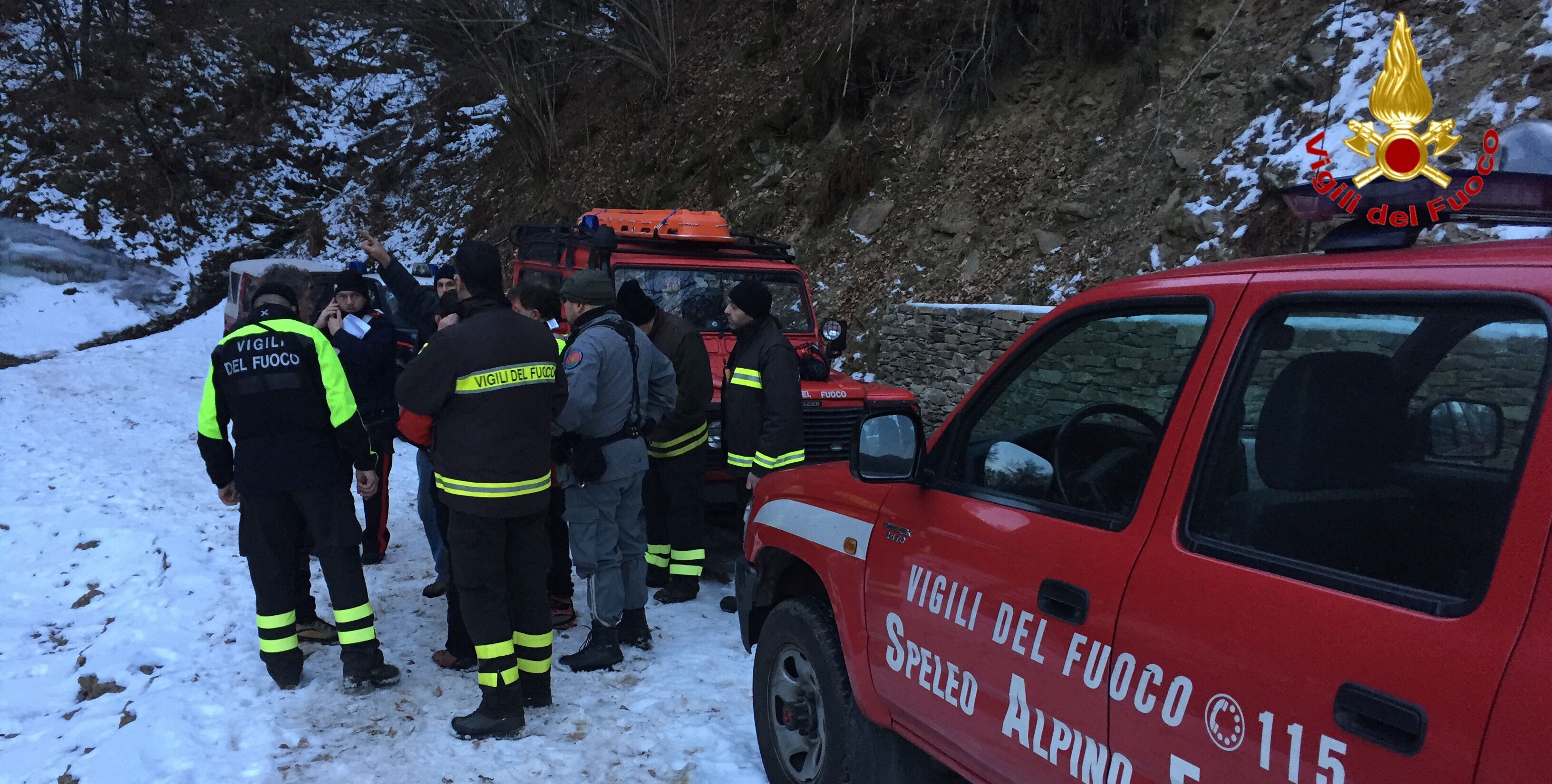 Varese, ricerca persona dispersa in territorio impervio