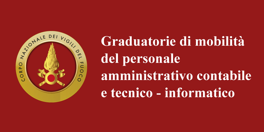 Graduatorie di mobilità del personale amministrativo-contabile e tecnico-informatico