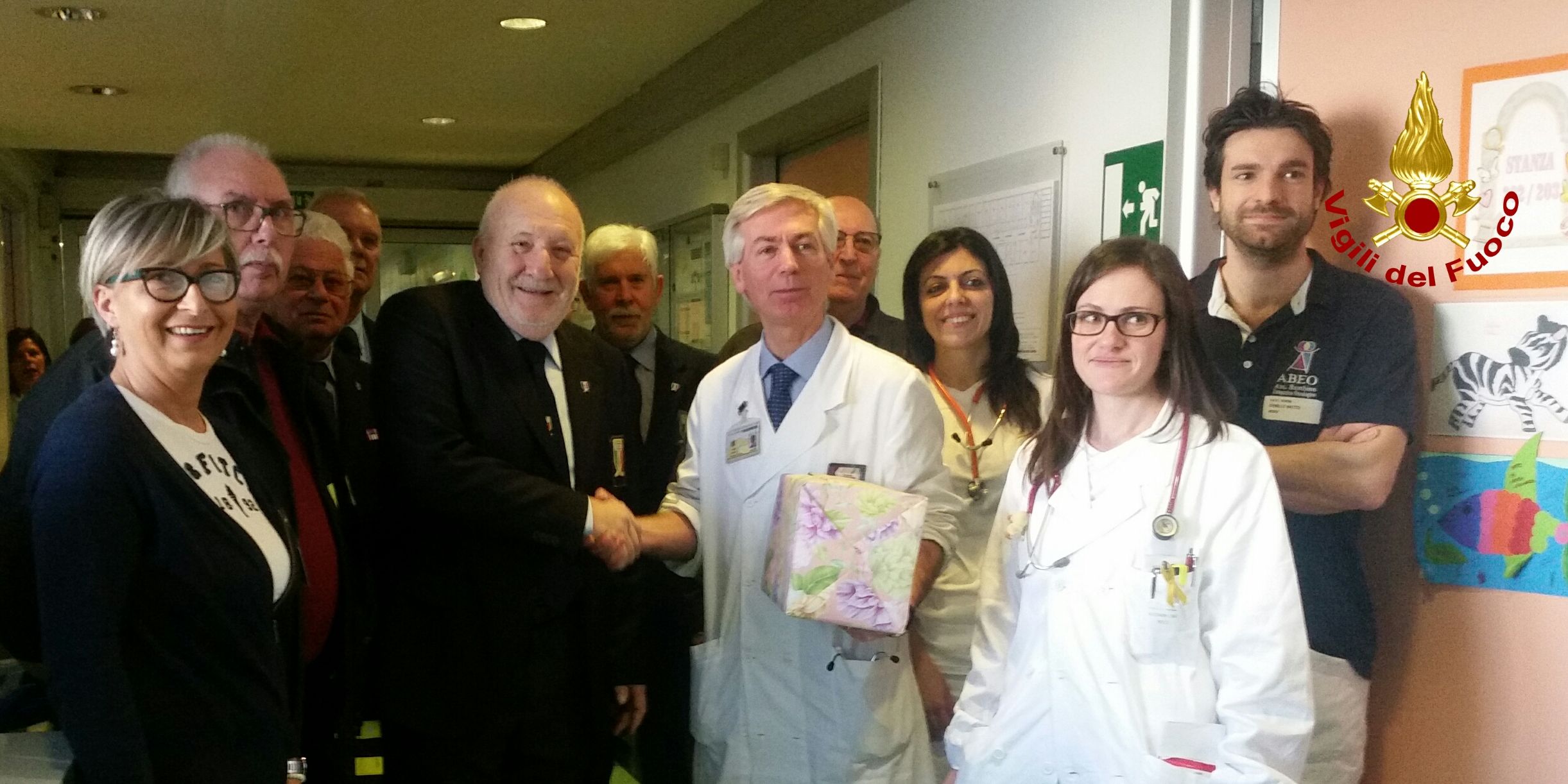 Verona, donata un'apparecchiatura sanitaria al reparto di pediatria dell'Ospedale di Borgo Roma