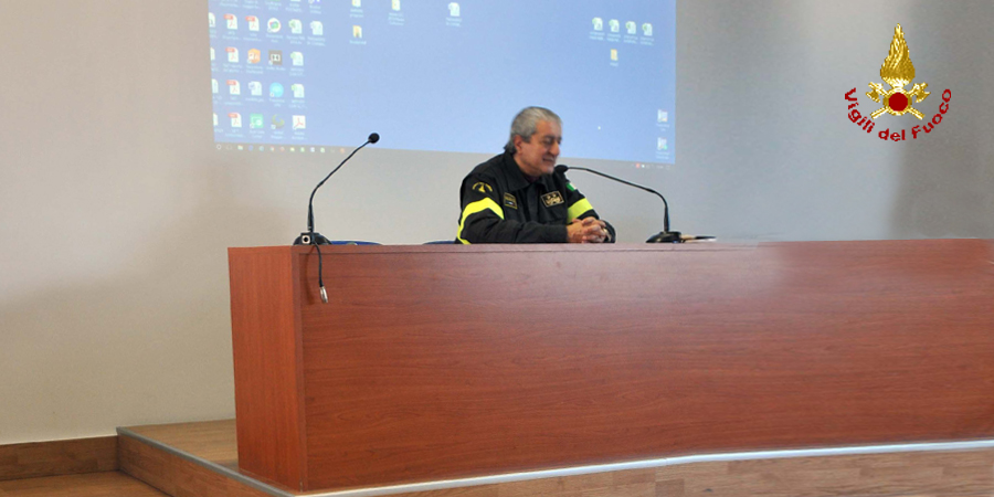 Il Direttore Regionale del Lazio incontra gli specialisti USAR