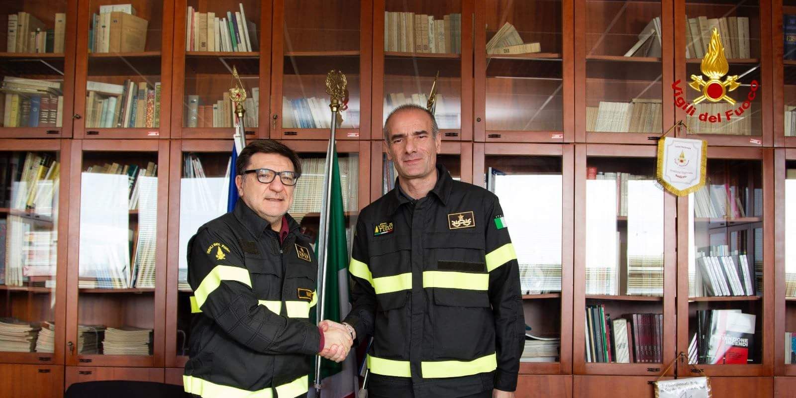 Napoli, insediamento del nuovo Comandante provinciale, Emanuele Franculli