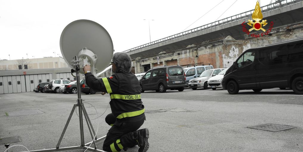 Trieste, conclusa la settimana di esercitazione con il sistema satellitare "TooWay"