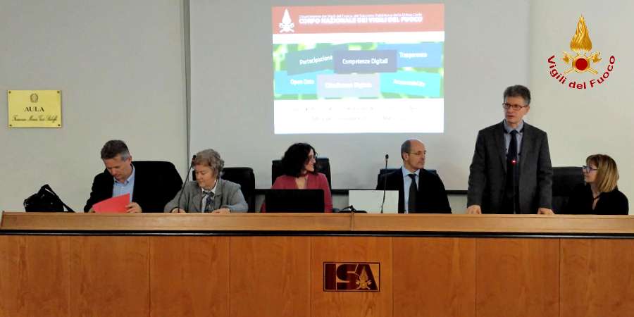 "Il portale dei fornitori" e i "Cruscotti informativi" presentati all'Istituto superiore anticendi