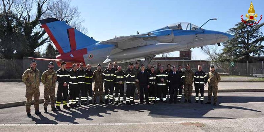 Treviso, concluso corso "Soccorritore Aeroportuale Modulo III"