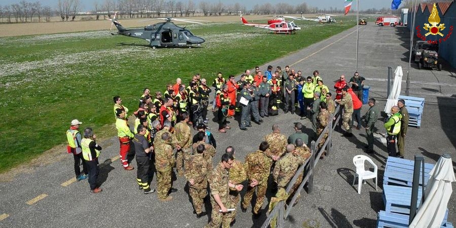 Bologna, esercitazione "SATER"