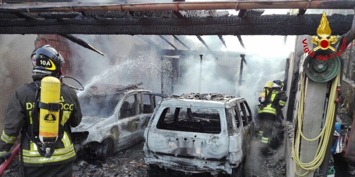 Varese, i Vigili del fuoco impegnati in diversi interventi