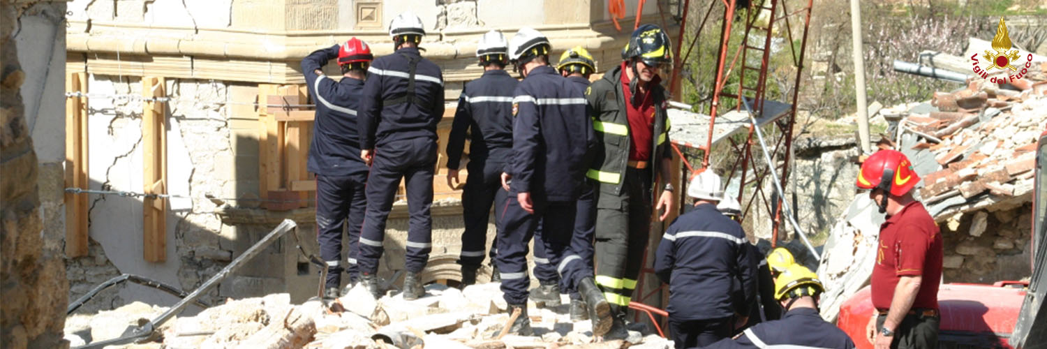 Ascoli Piceno, Vigili del fuoco francesi ad Arquata del Tronto