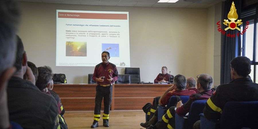 Direzione Regionale Emilia Romagna, corso di formazione per Direttore Operazioni di Spegnimento