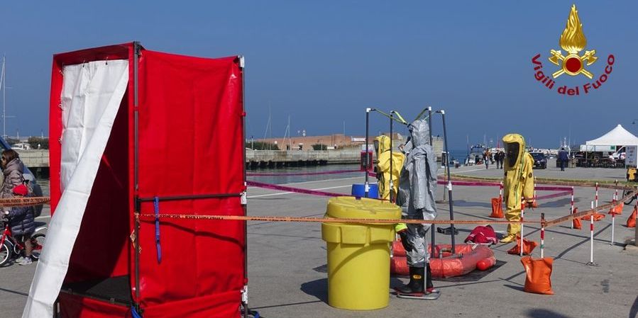 Rimini, i Vigili del Fuoco alla manifestazione "EmergeRimini 2017"