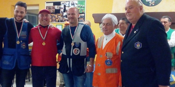 Premiazione della gara
