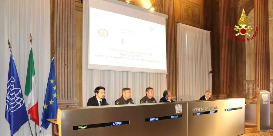 Vicenza, convegno: "Le opportunità e i vantaggi offerti dal nuovo Codice di prevenzione incendi"