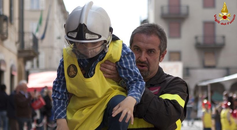 Novara, Pompieropoli a Borgomanero