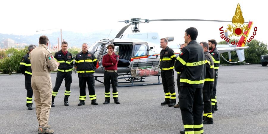 Imperia, incontro tecnico-addestrativo DOS