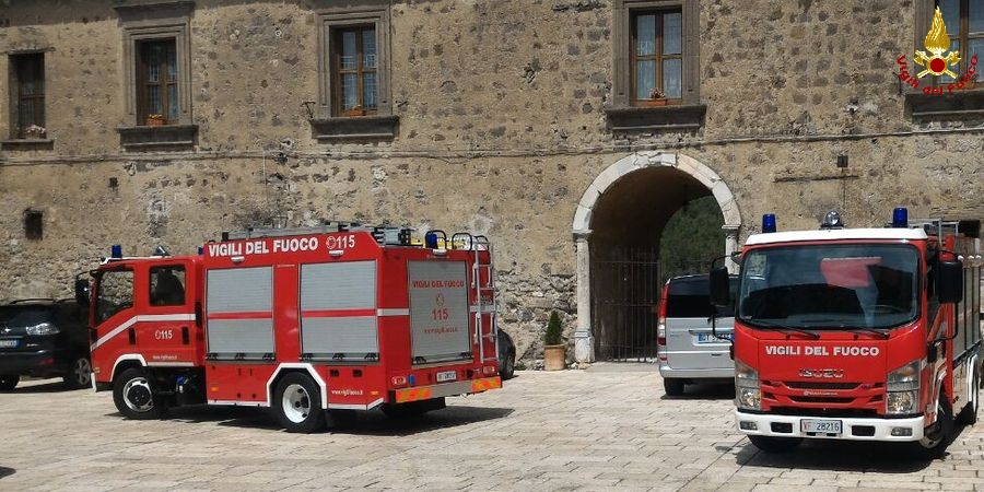 Caserta, presentati i primi prototipi dei veicoli antincendi di dimensioni ridotte